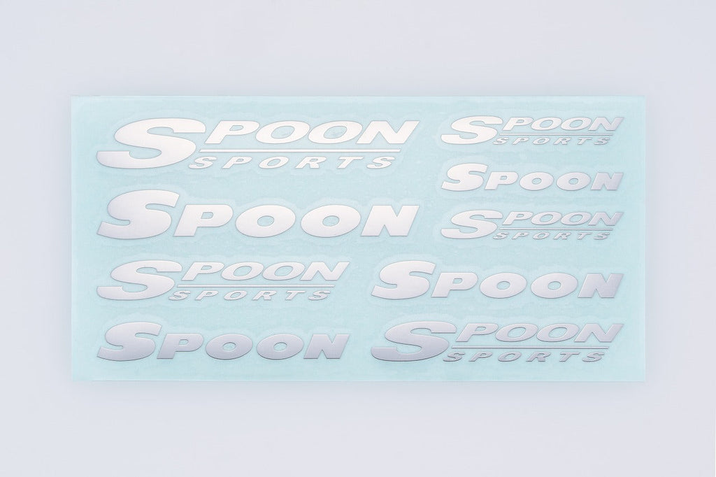 SPOON METAL STICKER SET - HONDA CIVIC / INTEGRA / S2000 / FIT / CIVIC TYPE-R