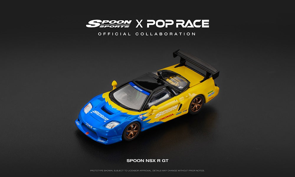 Spoon Sports x Poprace NSX GT 1/64 model