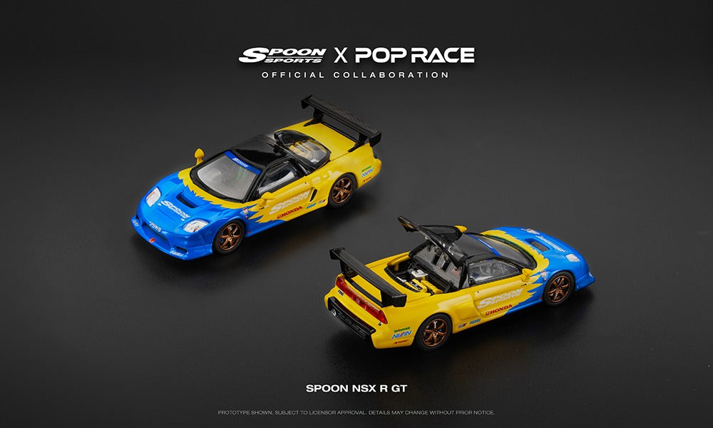 Spoon Sports x Poprace NSX GT 1/64 model