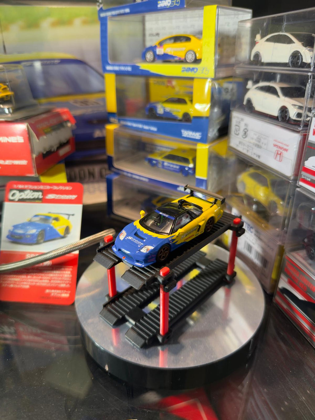Spoon Sports x Poprace NSX GT 1/64 model