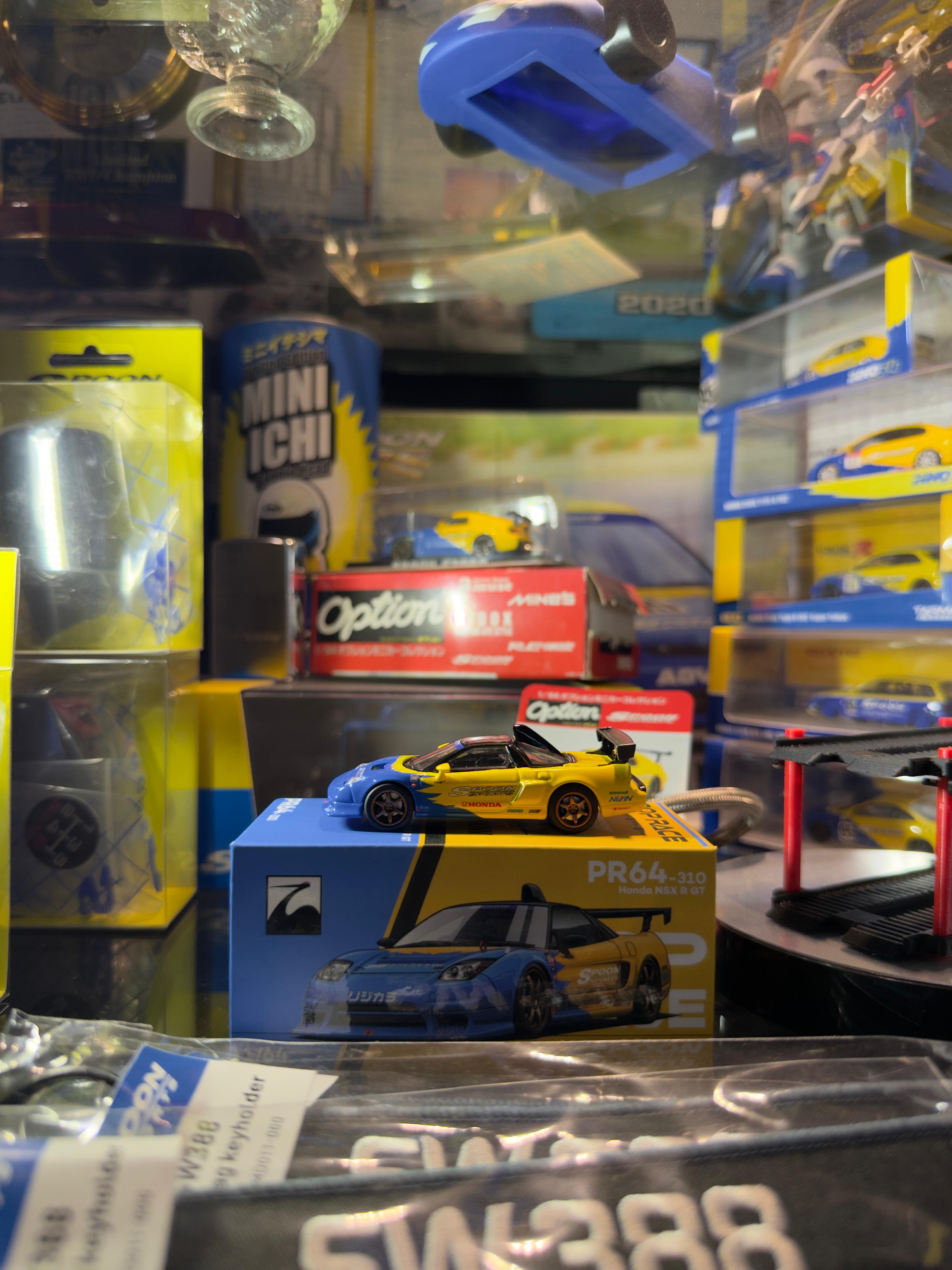 Spoon Sports x Poprace NSX GT 1/64 model